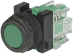 {'_type': 'localeString', 'en': '30mm Non-Illuminated Momentary Push Button with Flush Green Cap and NO Contact Block', 'es': '30mm Non-Illuminated Momentary Push Button with Flush Green Cap and NO Contact Block'}
