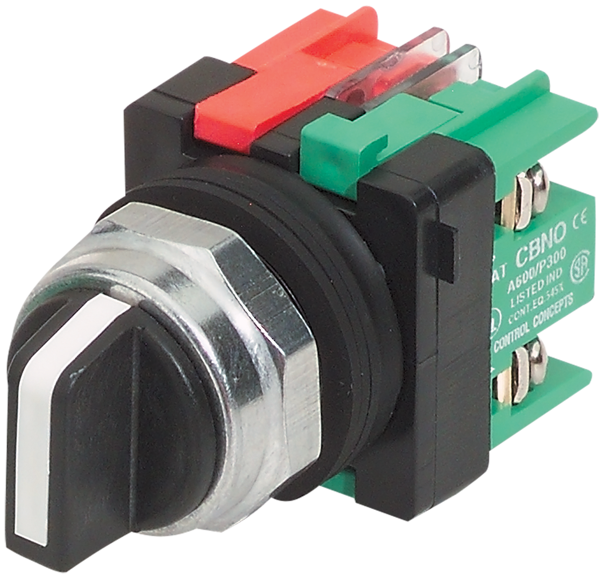 {'_type': 'localeString', 'en': '30mm Non-Illuminated Selector Switch with Aluminum Clamp Ring and Standard Handle White', 'es': '30mm Non-Illuminated Selector Switch with Aluminum Clamp Ring and Standard Handle White'}