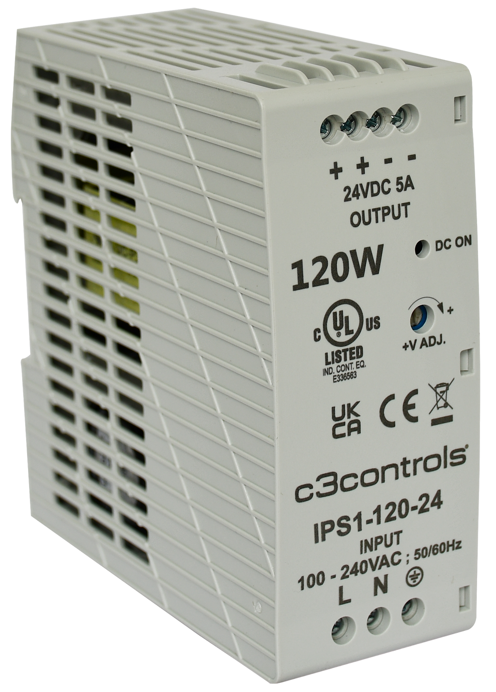 {'_type': 'localeString', 'en': 'Industrial Power Supply, 120W, 24V', 'es': 'Industrial Power Supply, 120W, 24V'}
