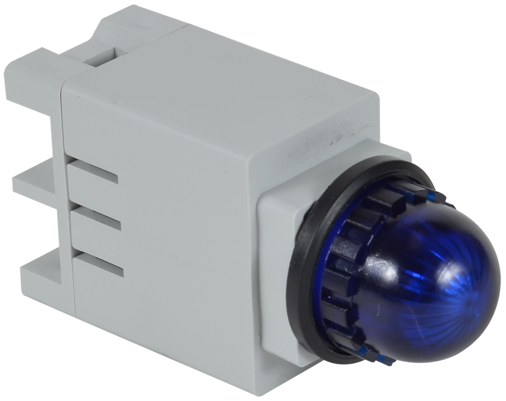 {'_type': 'localeString', 'en': '13mm Indicating Light with Screw Terminal and Blue Round Lens', 'es': 'Luz indicadora de 13mm con terminal de tornillo y lente redonda azul'}