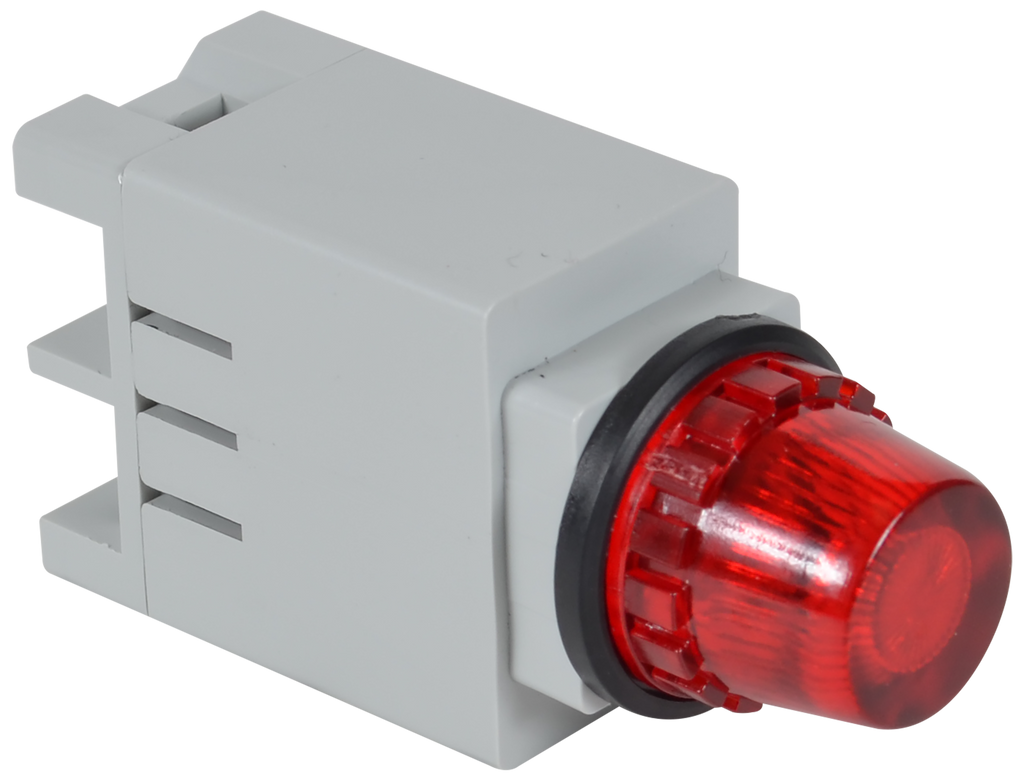 {'_type': 'localeString', 'en': '13mm Indicating Light with Screw Terminal and Red Flat Lens', 'es': 'Luz indicadora de 13 mm con terminal de tornillo y lente plana roja'}