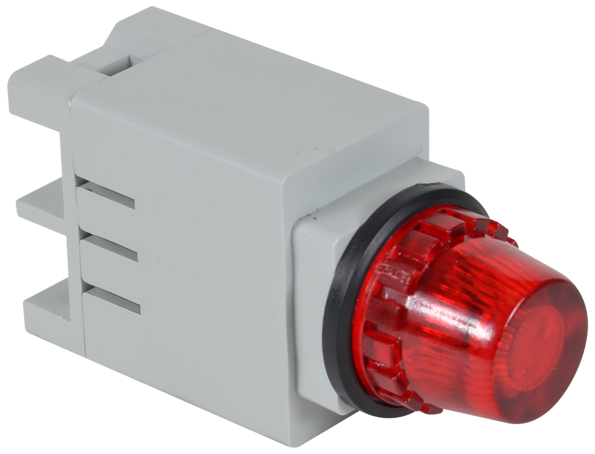 {'_type': 'localeString', 'en': '13mm Indicating Light with Screw Terminal and Red Flat Lens', 'es': 'Luz indicadora de 13 mm con terminal de tornillo y lente plana roja'}
