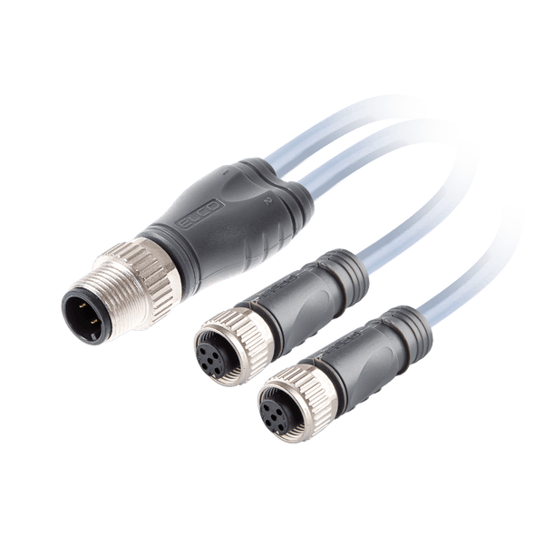 Y-splitter with PVC cable