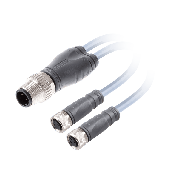 Y-splitter with DRC cable