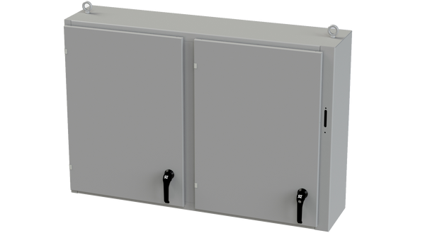 Free-Standing / Wall-Mount Enclosures for Flange-Mounted Disconnects (Two-Door Enclosures)