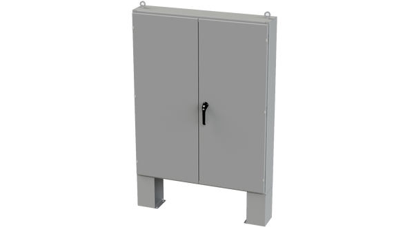 Overlapping Two-Door Enclosures