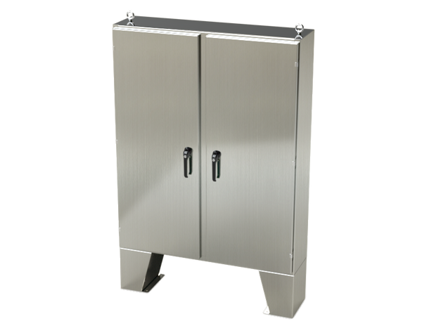 Enviroline Series Two-Door Enclosure (304 and 316 Stainless Steel)