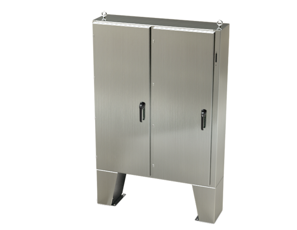 Enviroline Series Two-Door Enclosures for Flange Mounted Disconnects (304 and 316 Stainless Steel)
