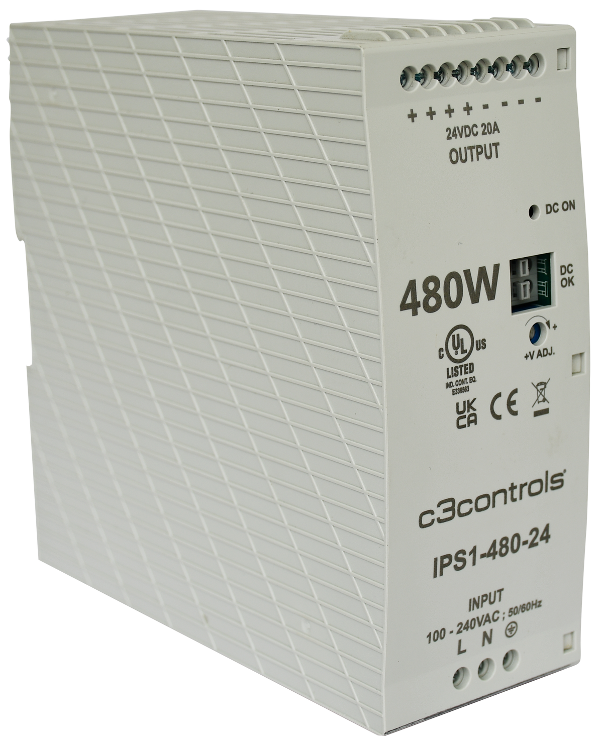 {'_type': 'localeString', 'en': 'Industrial Power Supply, 480W, 24V', 'es': 'Industrial Power Supply, 480W, 24V'}