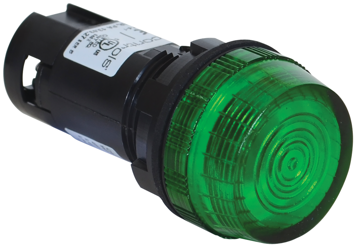 {'_type': 'localeString', 'en': '22mm IEC Unibody Pilot Light (Relampable) with Green Extended Lens', 'es': '22mm IEC Unibody Pilot Light (Relampable) with Green Extended Lens'}
