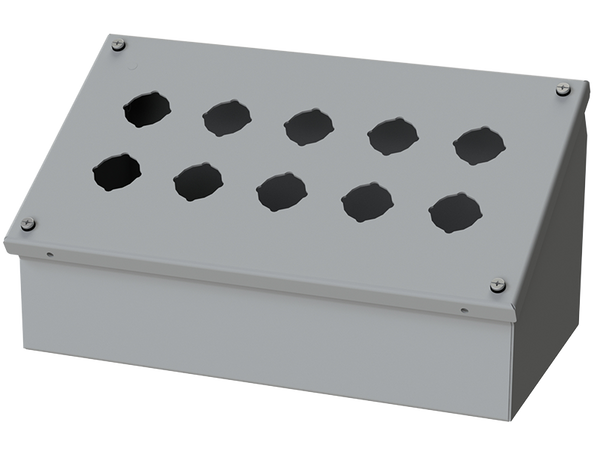 Slope Front Pushbutton Enclosures