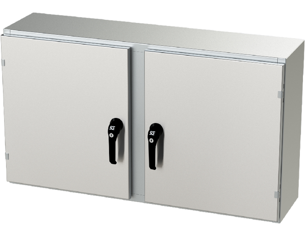 Enviroline Series Two-Door Enclosures with 3 Point Hardware (Stainless Steel)