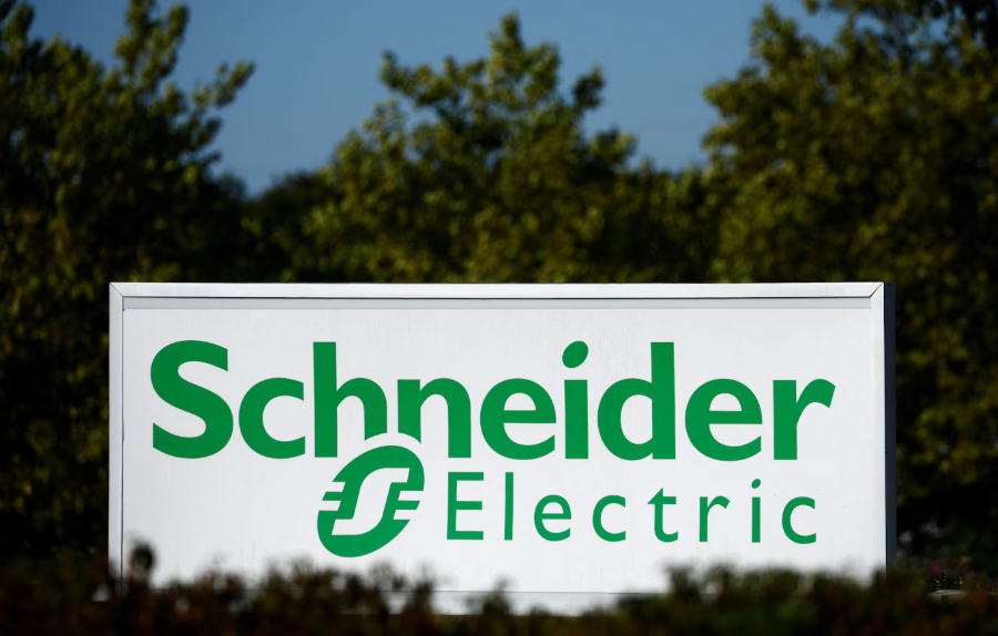 Schneider Electric sign